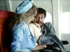 Stewardesses fuck and suck in 'Sky Foxes' (1986) - part 2